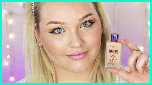 First Impression Review Lor Al Nude Magique Eau De Teint Foundation