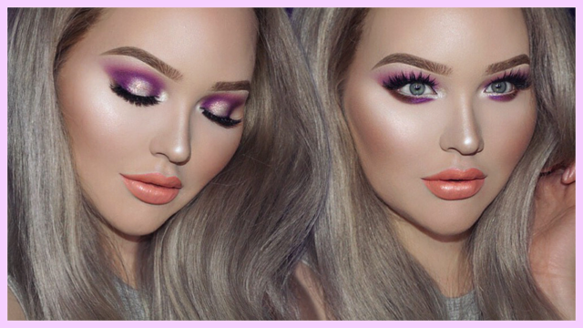 PURPLE PARTY Smokey Eyes – TOO FACED x NIKKIETUTORIALS Collection ...